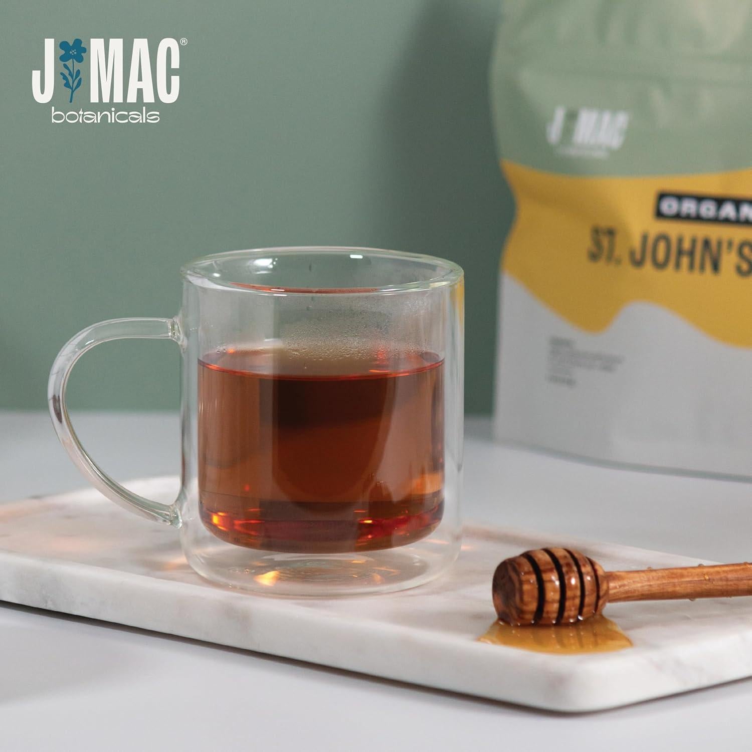 Hierba de San Juan orgánica J Mac Botanicals 113.4 g