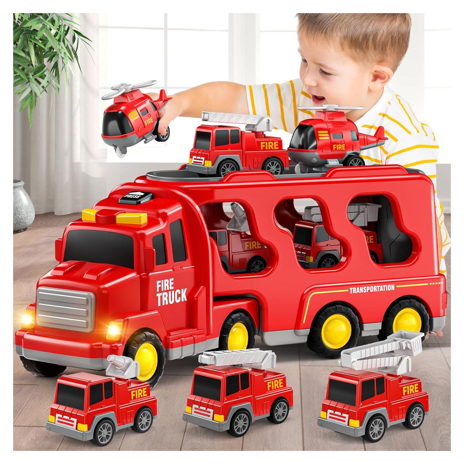 5 en 1 Camiones de Bomberos Beby Buty para Niños 3 a 6 Años