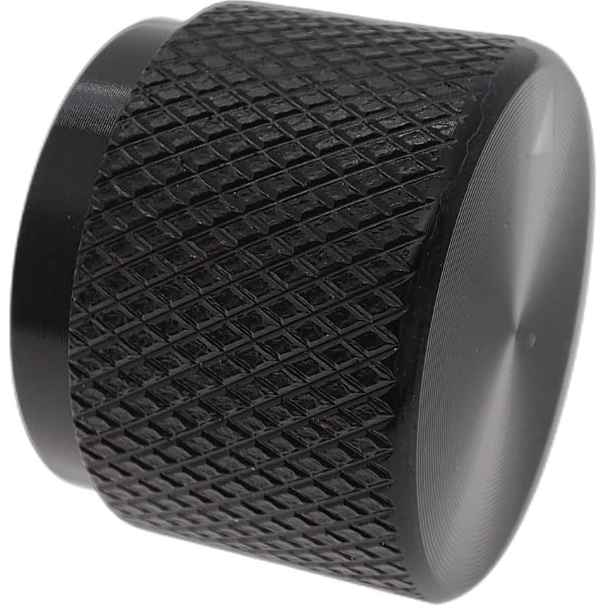 Paquete de 2 Perillas de Control Rotativo Szliyands Aluminio Negro