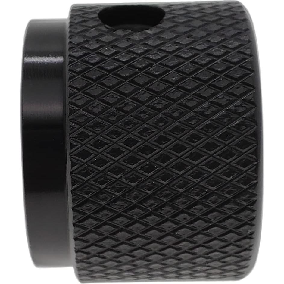 Paquete de 2 Perillas de Control Rotativo Szliyands Aluminio Negro