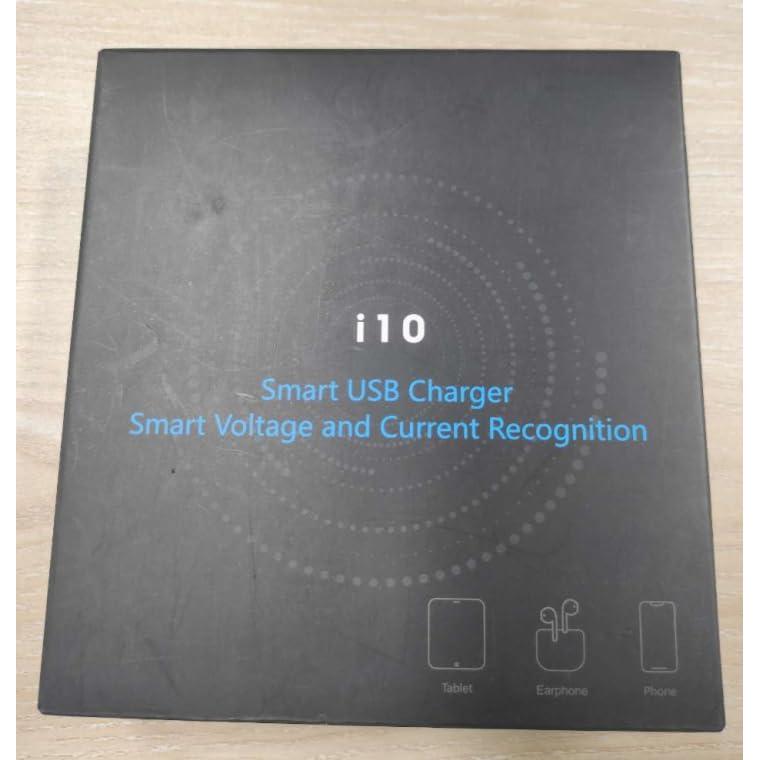 Cargador USB Slitinto 60W 8 Puertos con Pantalla LCD