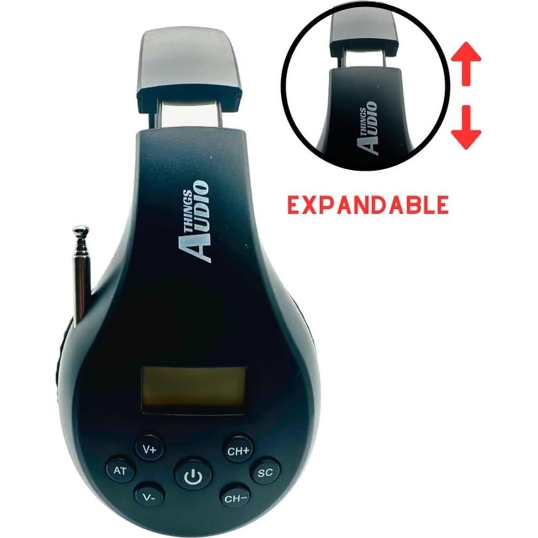 Auriculares FM THINGS AUDIO FMRH-600TA con Antena Retráctil