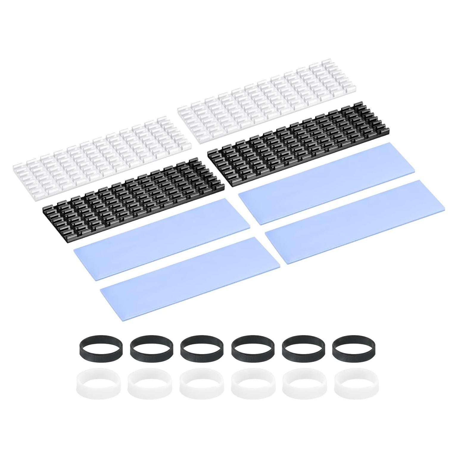 Disipador de Calor PATIKIL para SSD M.2 2280 Aluminio 70x22mm