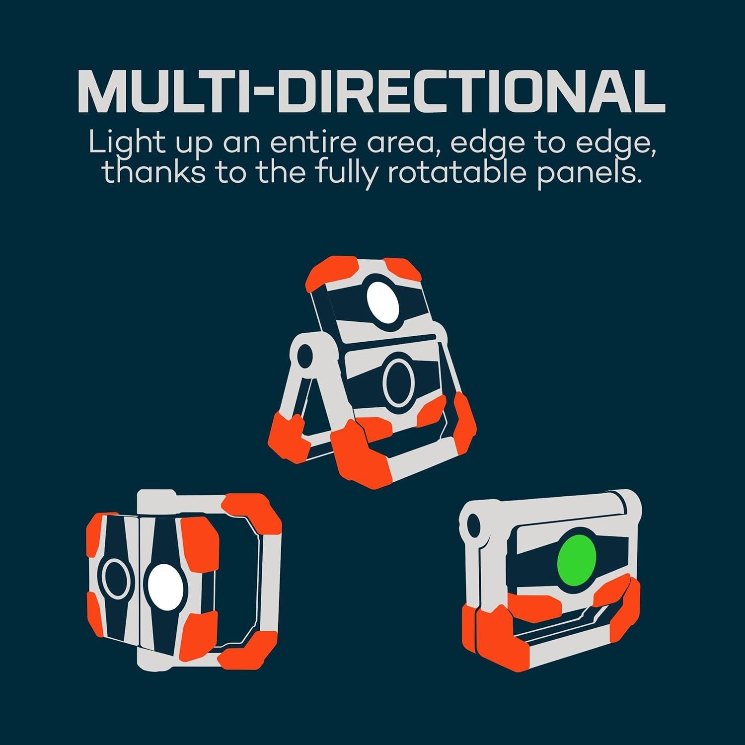 Linterna NEBO Omni Fish Dock Recargable 450 Lúmenes