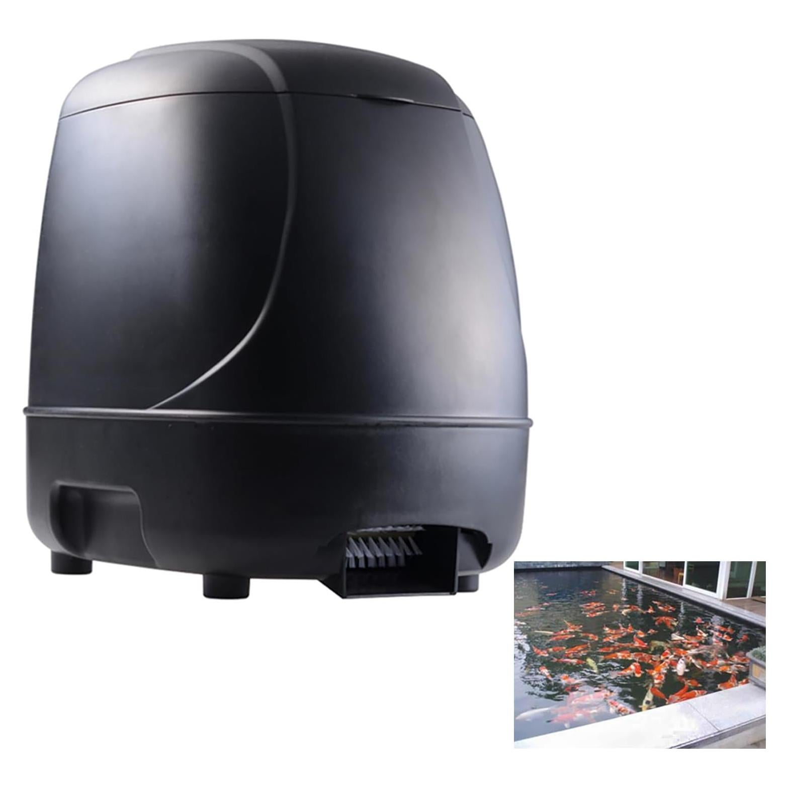 Alimentador Automático de Peces xixibuy 10L Programable Exterior