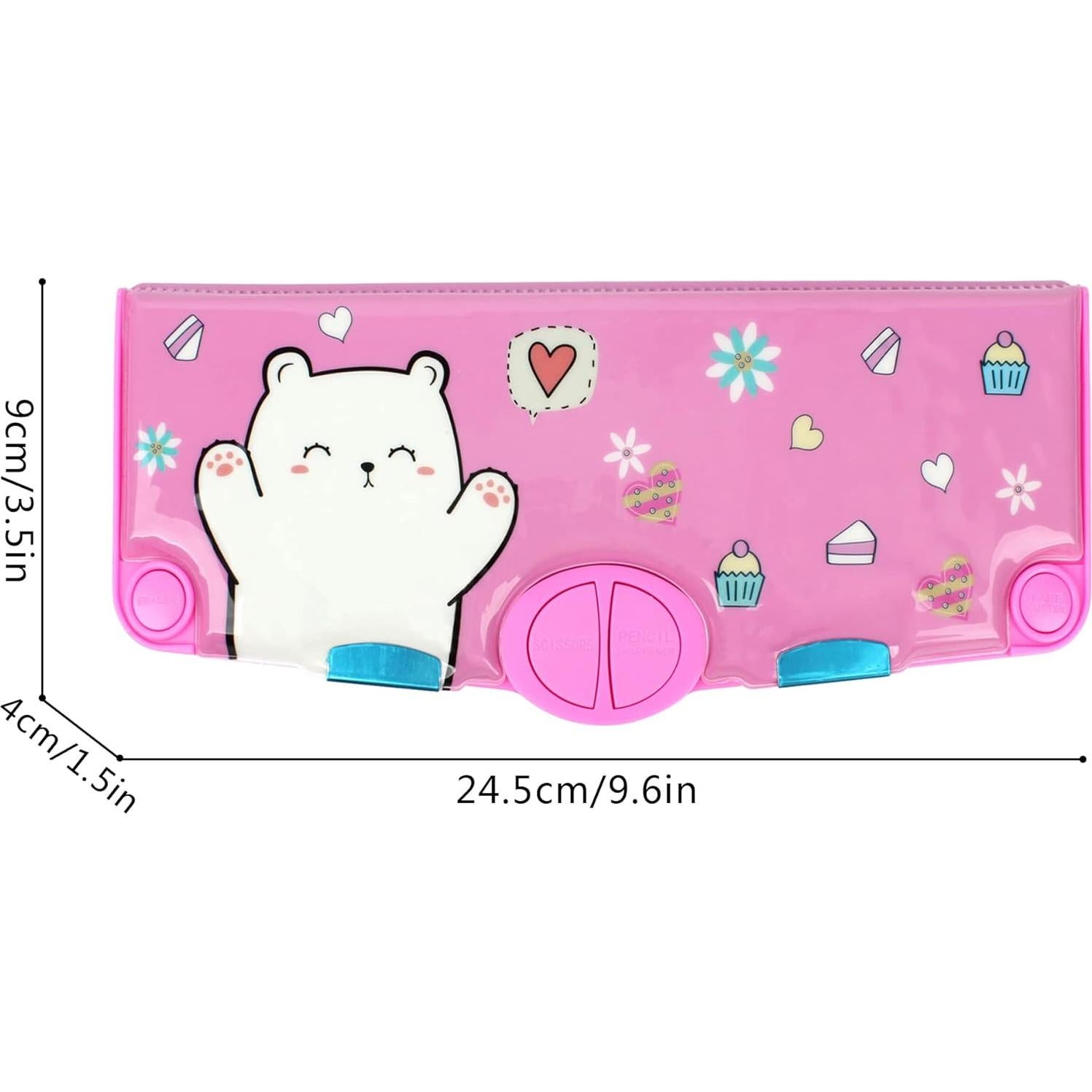 Estuche Multifuncional Minache con 2 Compartimentos 24.5x9cm