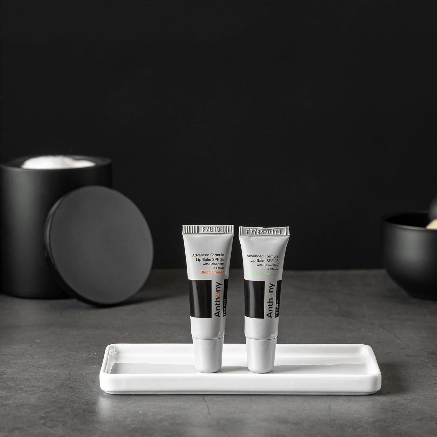 Bálsamo Labial Anthony 25 SPF 4-Pack - Hidratante con Té Verde