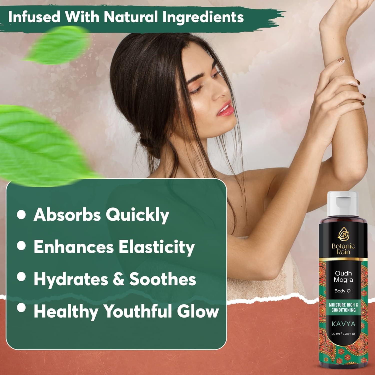 Aceite Corporal Orgánico Ayurveda Sanjivan 100 ml Mogra