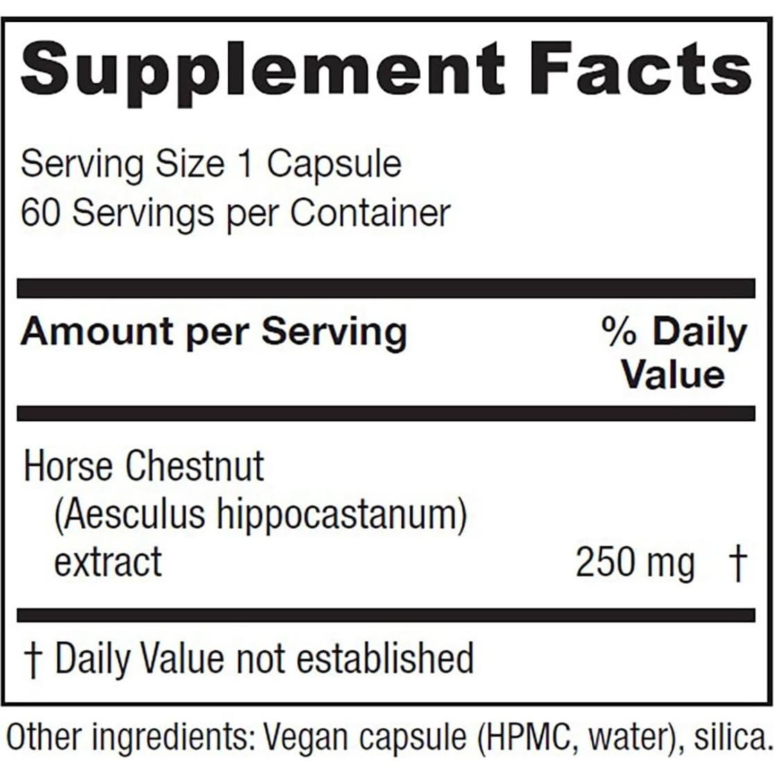 Castaño de Indias Vitanica 60 Cápsulas Veganas - Circulación