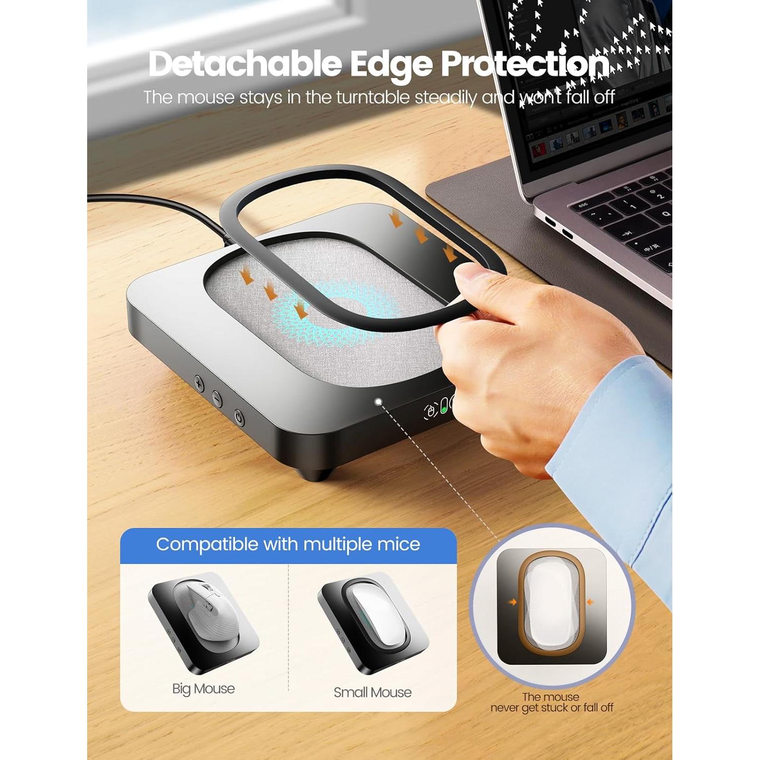 Jiggler de Ratón Meatanty Delgado con Plataforma Ampliada