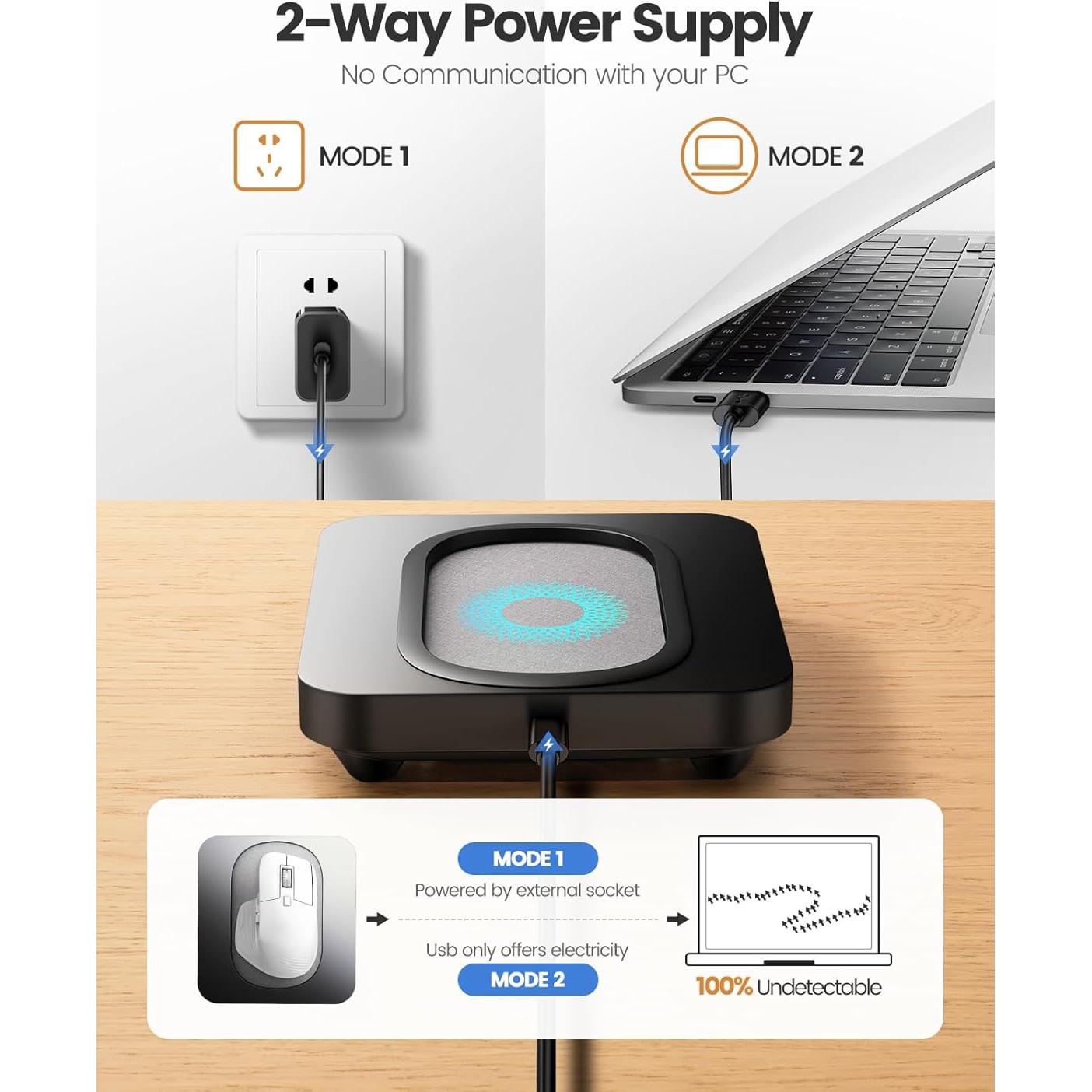 Jiggler de Ratón Meatanty Delgado con Plataforma Ampliada
