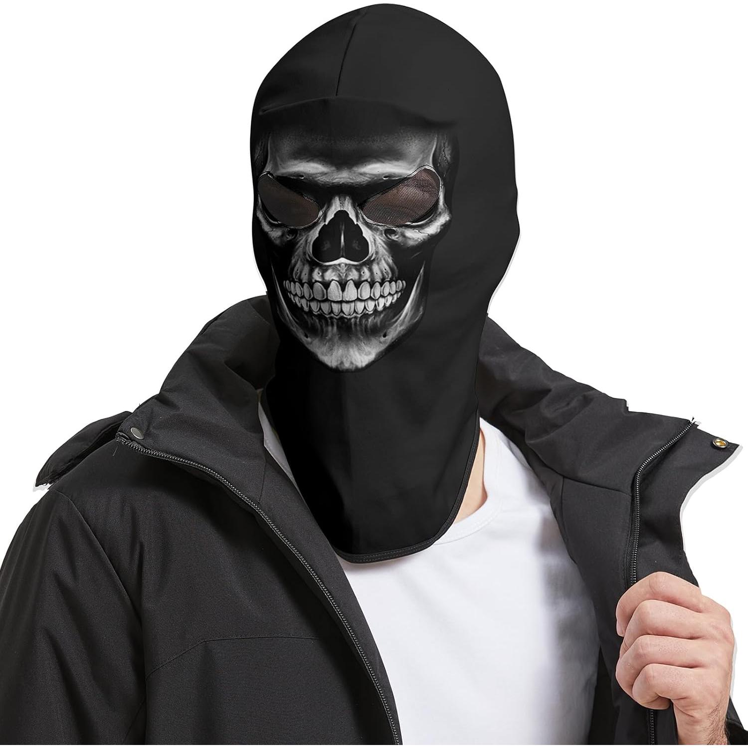 Máscara de Calavera Obacle para Halloween - Balaclava Unisex