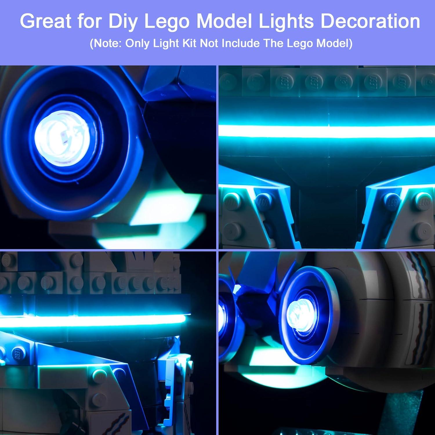 Kit de Luz LED Hilighting para Lego Capitán Rex 75349