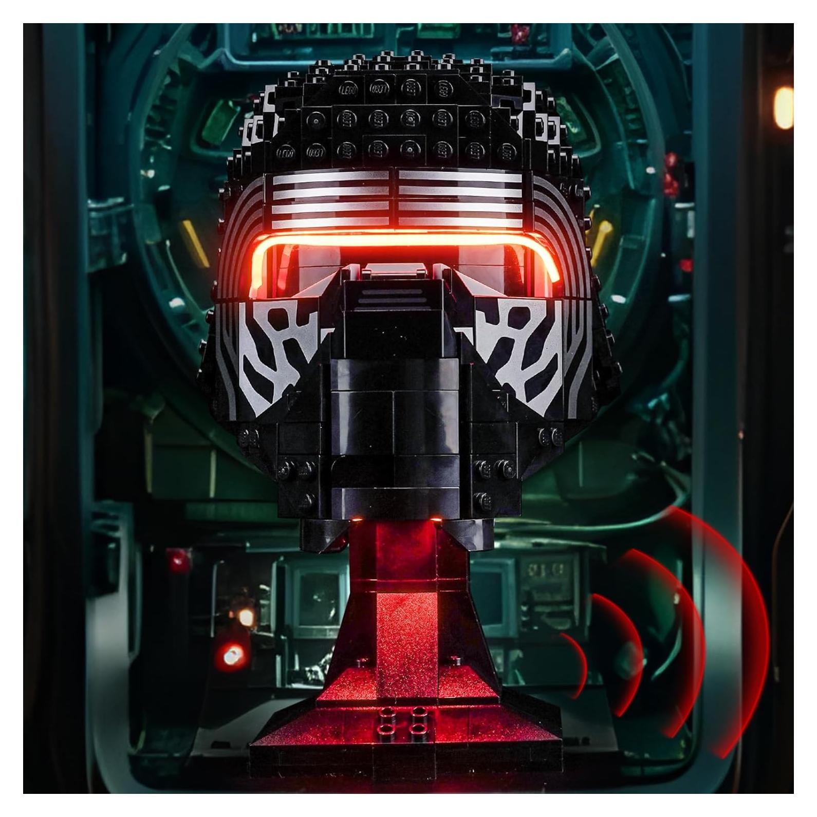 Kit de Iluminación LED Brickshining para Casco Kylo Ren 75415