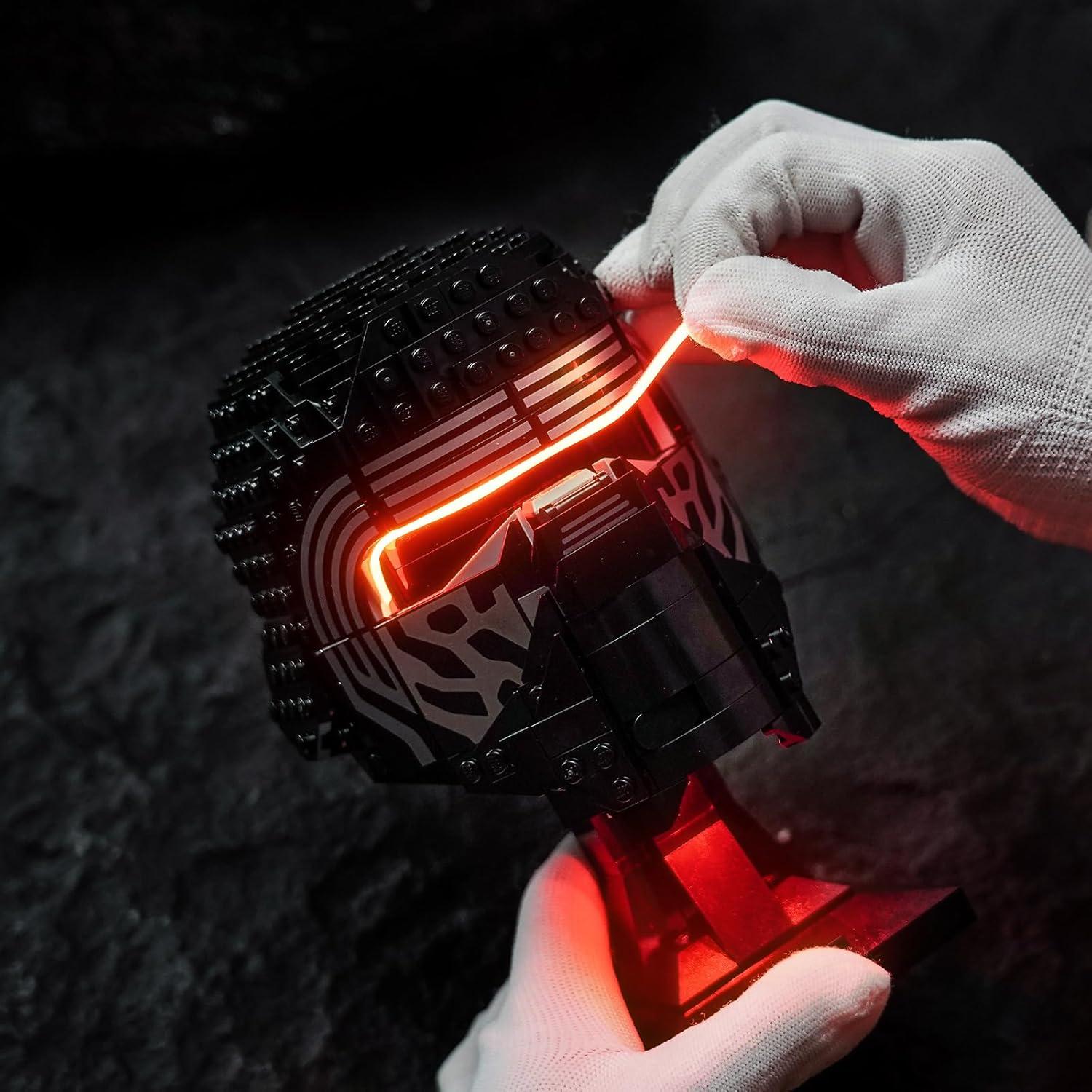 Kit de Iluminación LED Brickshining para Casco Kylo Ren 75415