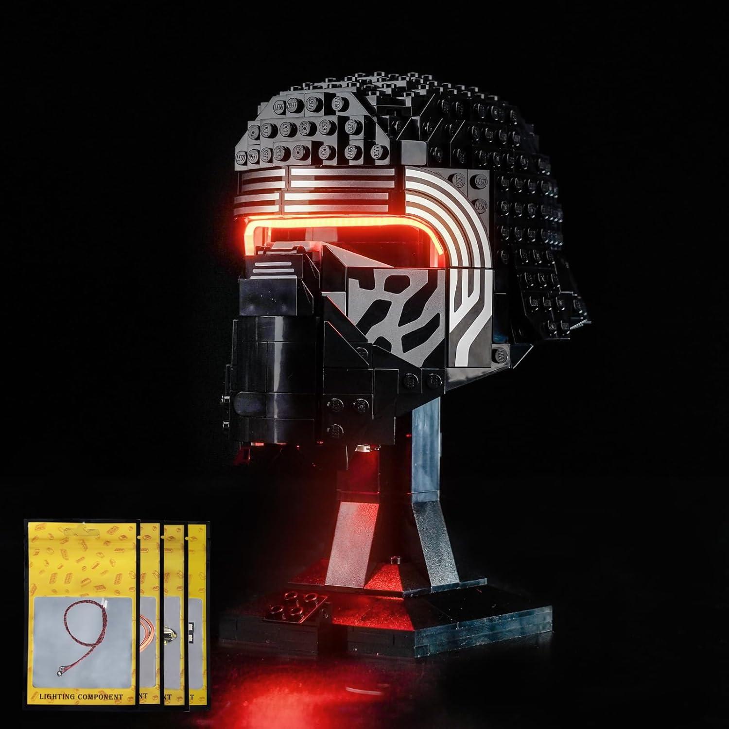 Kit de Iluminación LED Brickshining para Casco Kylo Ren 75415