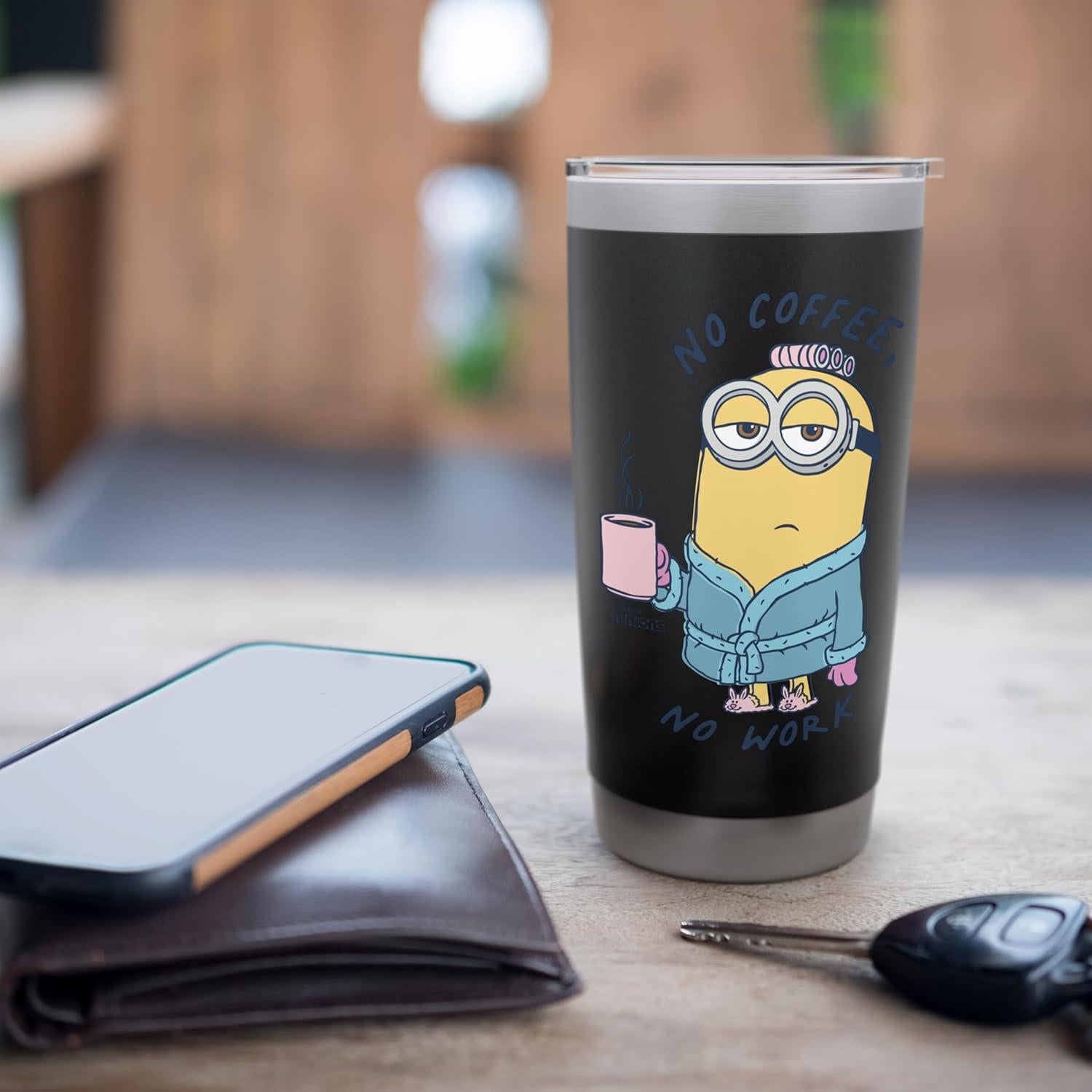 Vaso Térmico Acero Inoxidable Minions Dave 20 Oz Aislado