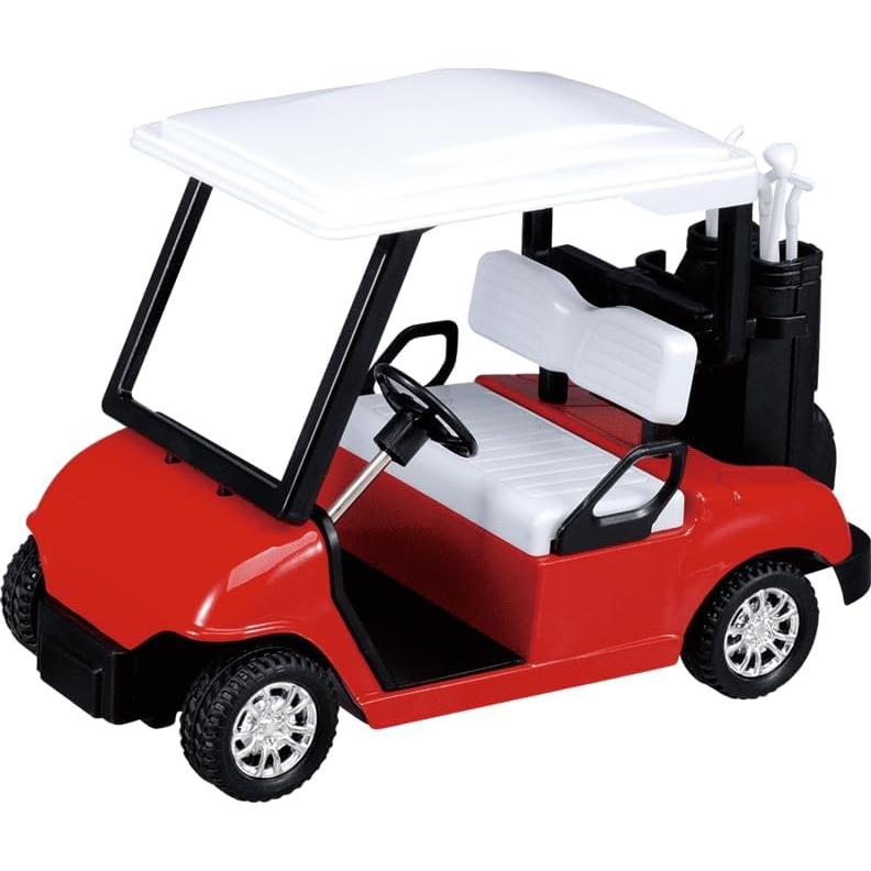 Carritos de Golf Miniatura PowerTRC - 6 Pcs Decorativos 12 cm