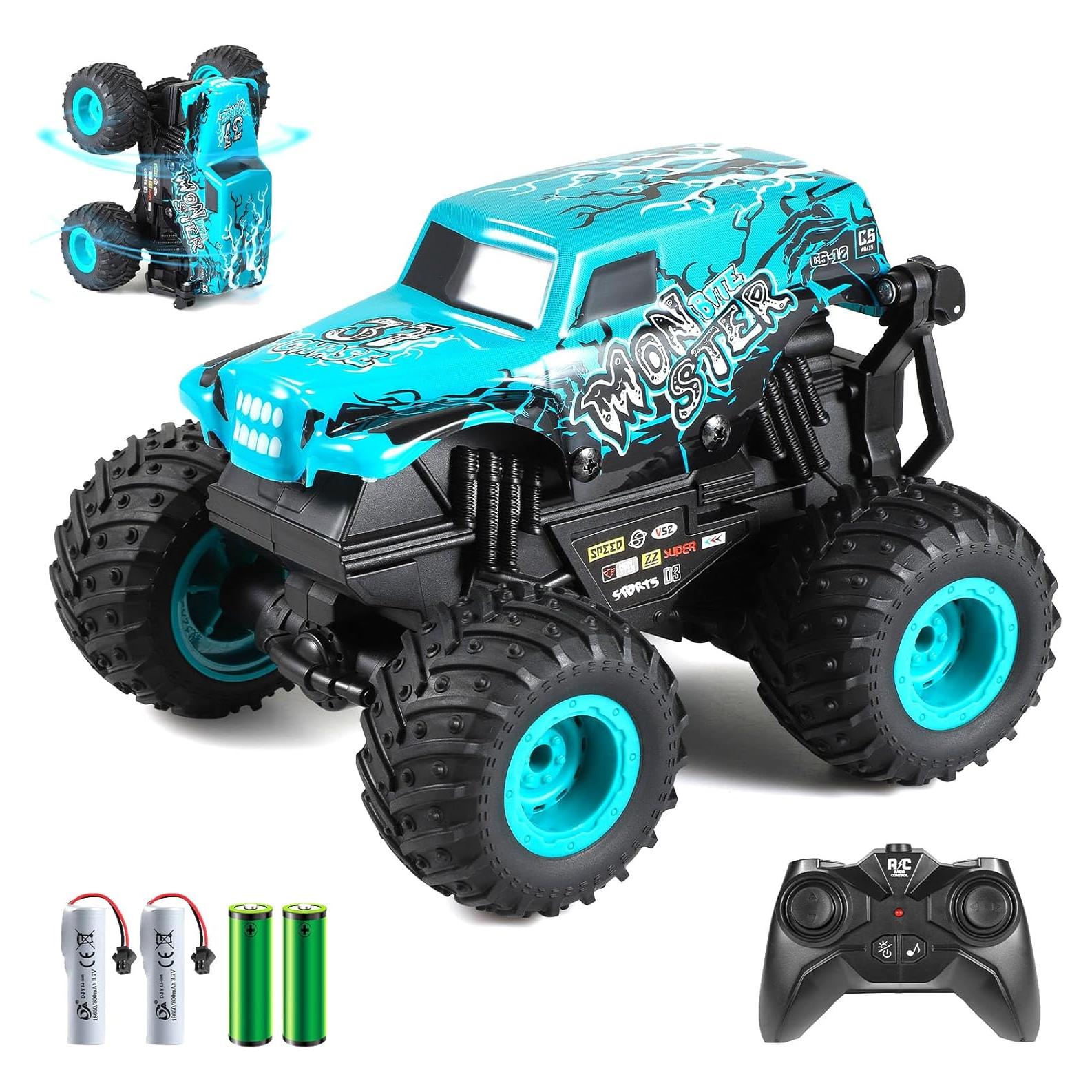 Coche RC DYODYORC Monstruo Azul Todo Terreno 2.4GHz