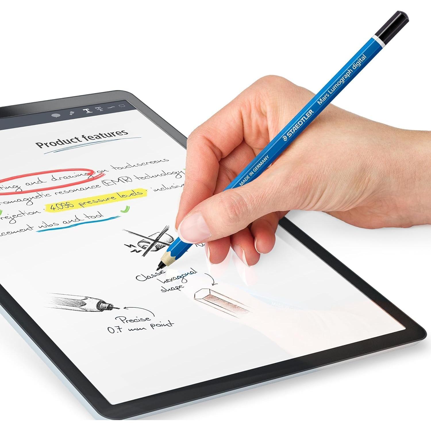 Lápiz Digital STAEDTLER Lumograph Classic EMR 0.7mm Azul