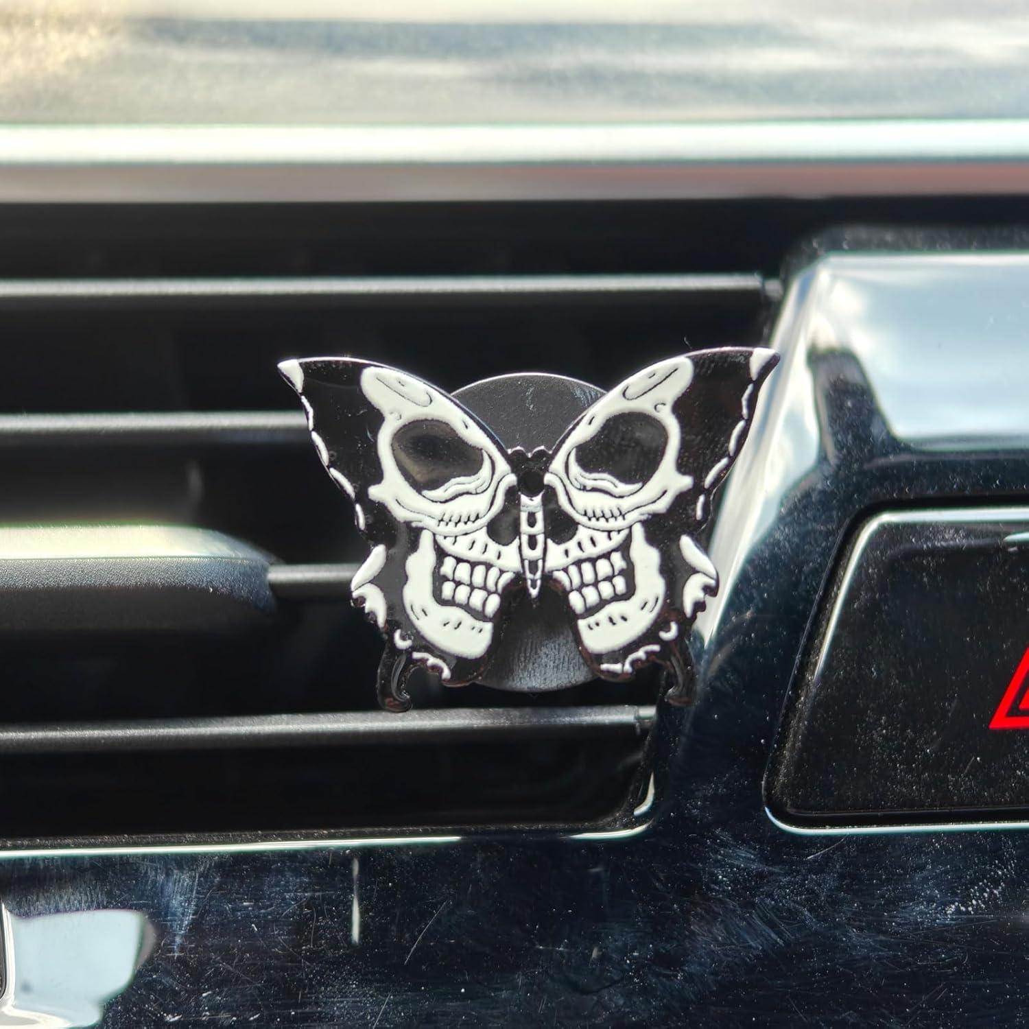 Clips Ambientadores para Auto LCWLJL Mariposa Negra 2 Pcs