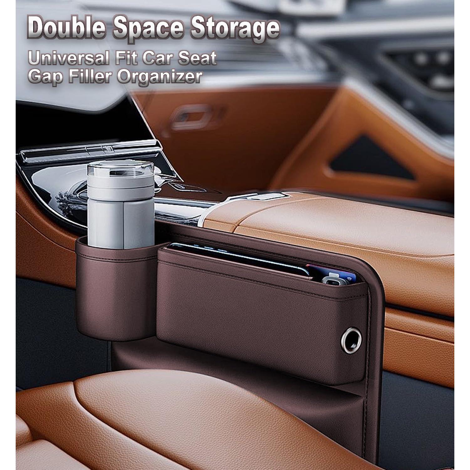 Organizador de Espacio entre Asientos Rainyanunite - Marrón