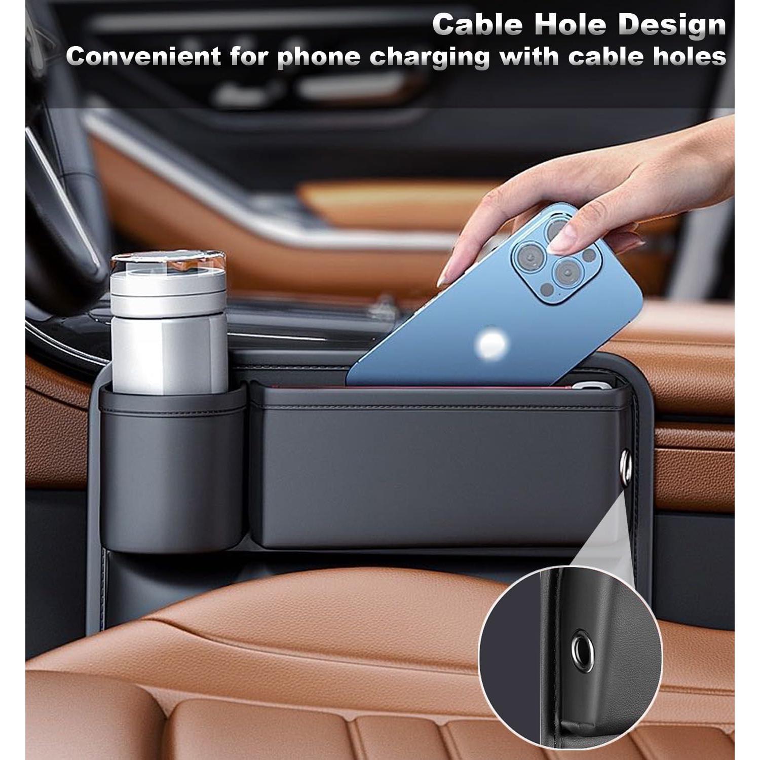 Organizador de Espacio entre Asientos Rainyanunite - Marrón