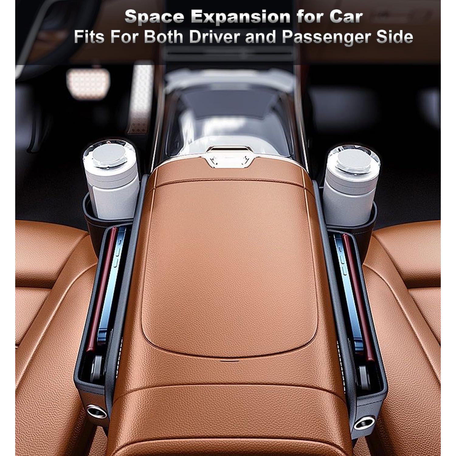 Organizador de Espacio entre Asientos Rainyanunite - Marrón