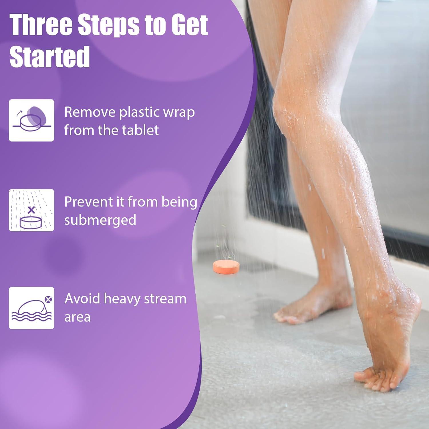 Bombas de Vapor para Ducha BlissfulOasis 6 Piezas Fragancias Naturales