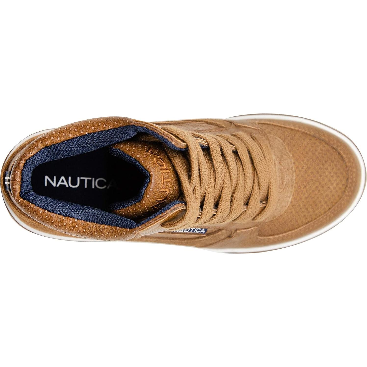 Zapatilla Nautica Oakford para Niños - Botín Alto Marrón