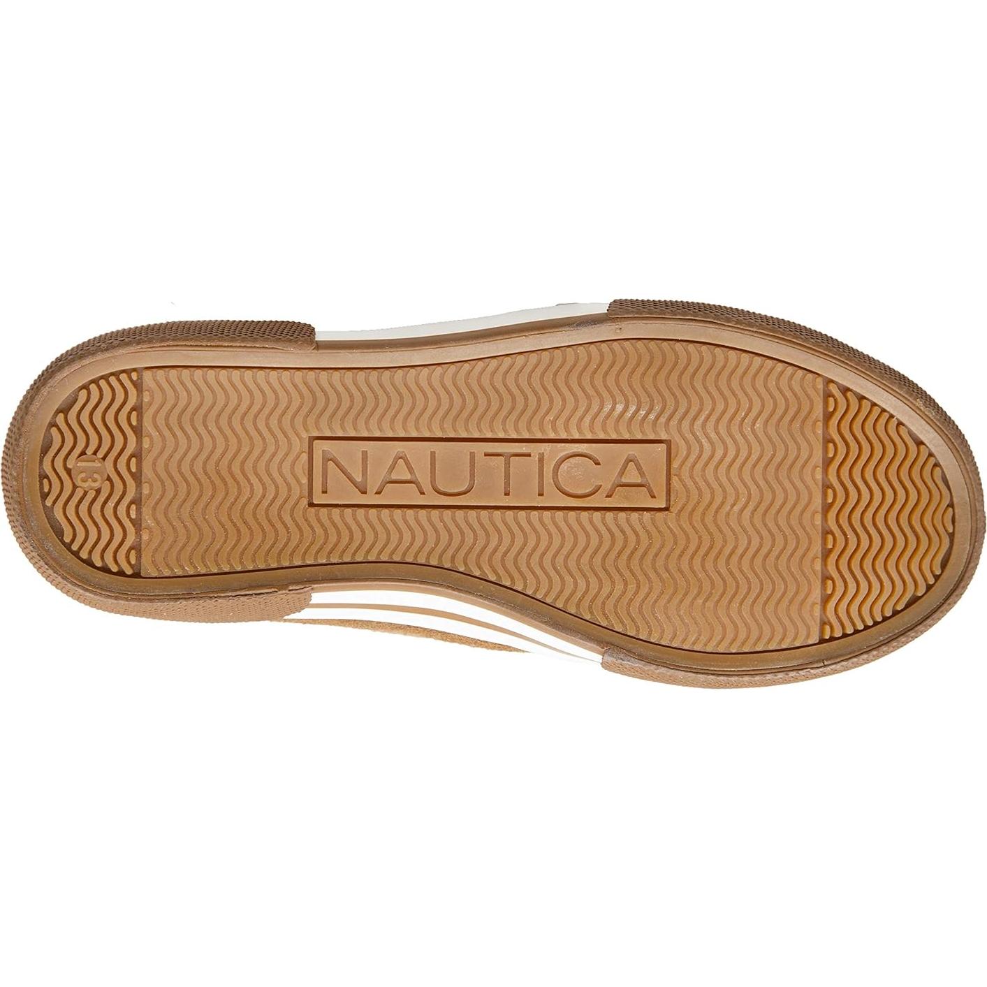 Zapatilla Nautica Oakford para Niños - Botín Alto Marrón