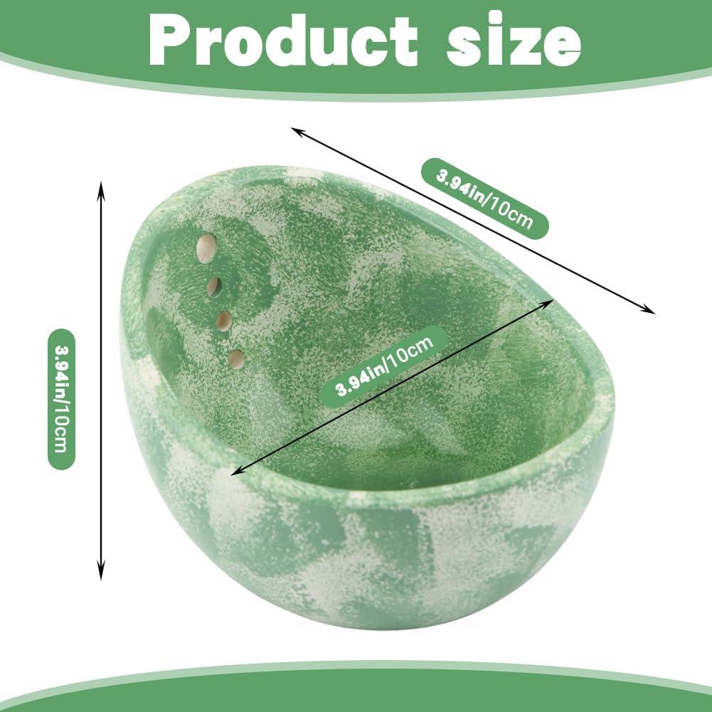 Deshojador de Hierbas de Cerámica Velarionna Verde 10cm