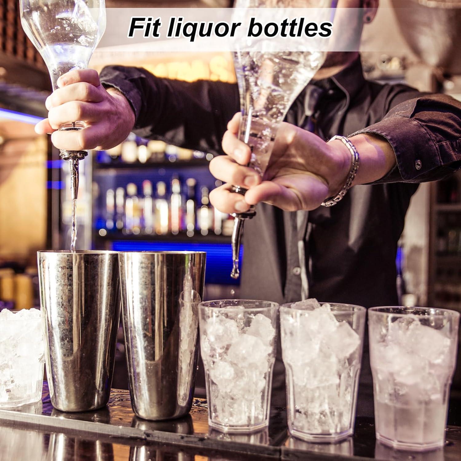 Vertedores de Botellas de Acero Inoxidable uxcell - 2 Piezas