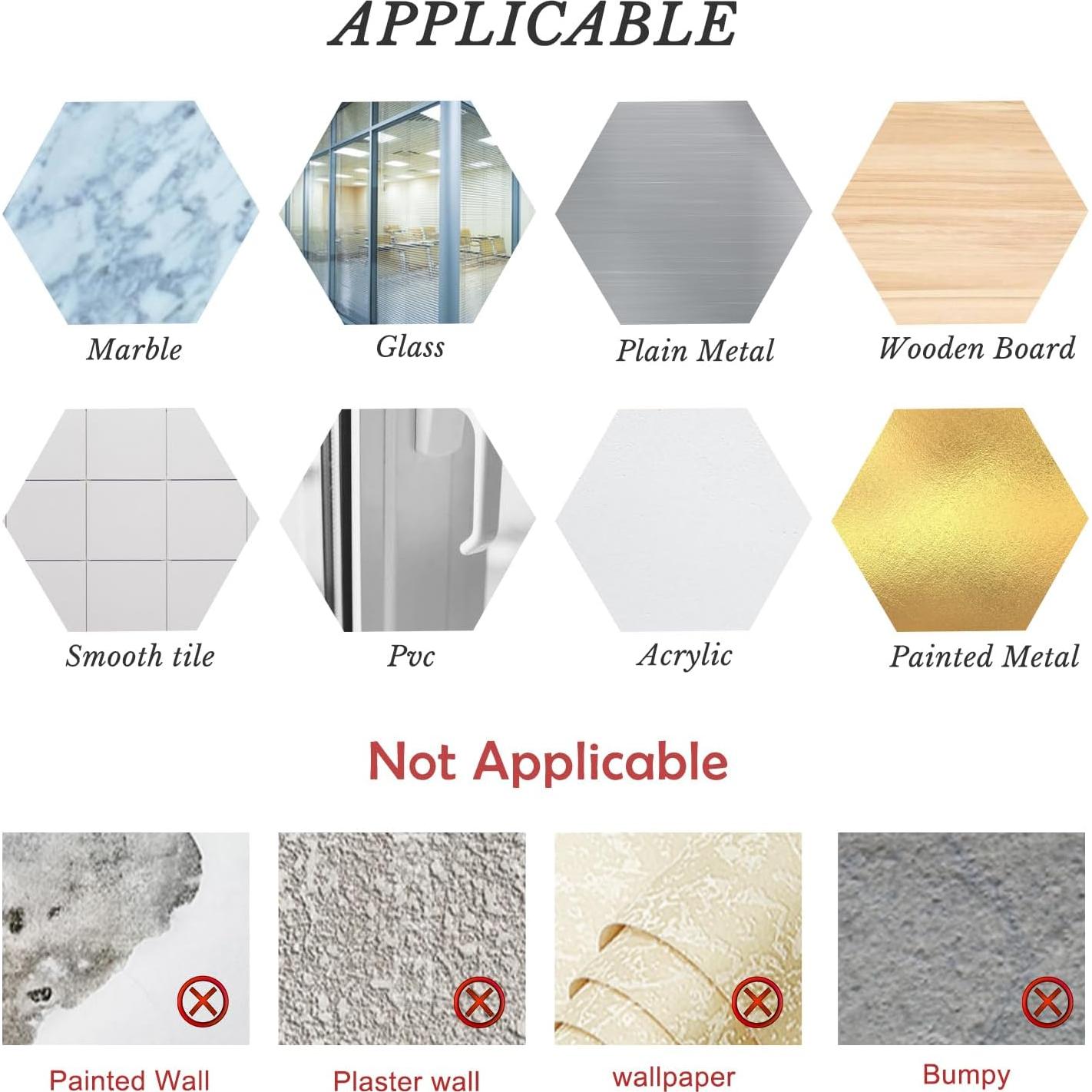 Clips de Cable Autoadhesivos 40pcs ABCDMM para Cables 3-8mm