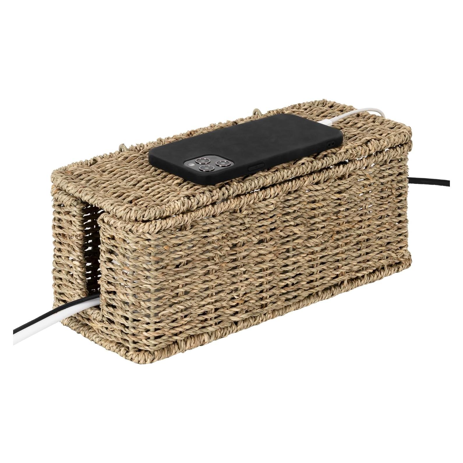 Caja de Gestión de Cables StorageWorks 31.75x12.7cm Natural