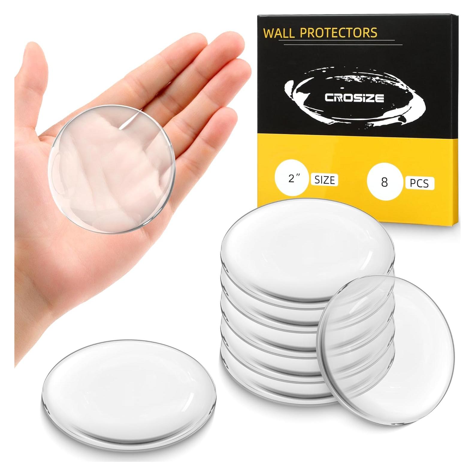 Topes de Puerta Crosize 8 Piezas 5.08 cm Adhesivo Fuerte