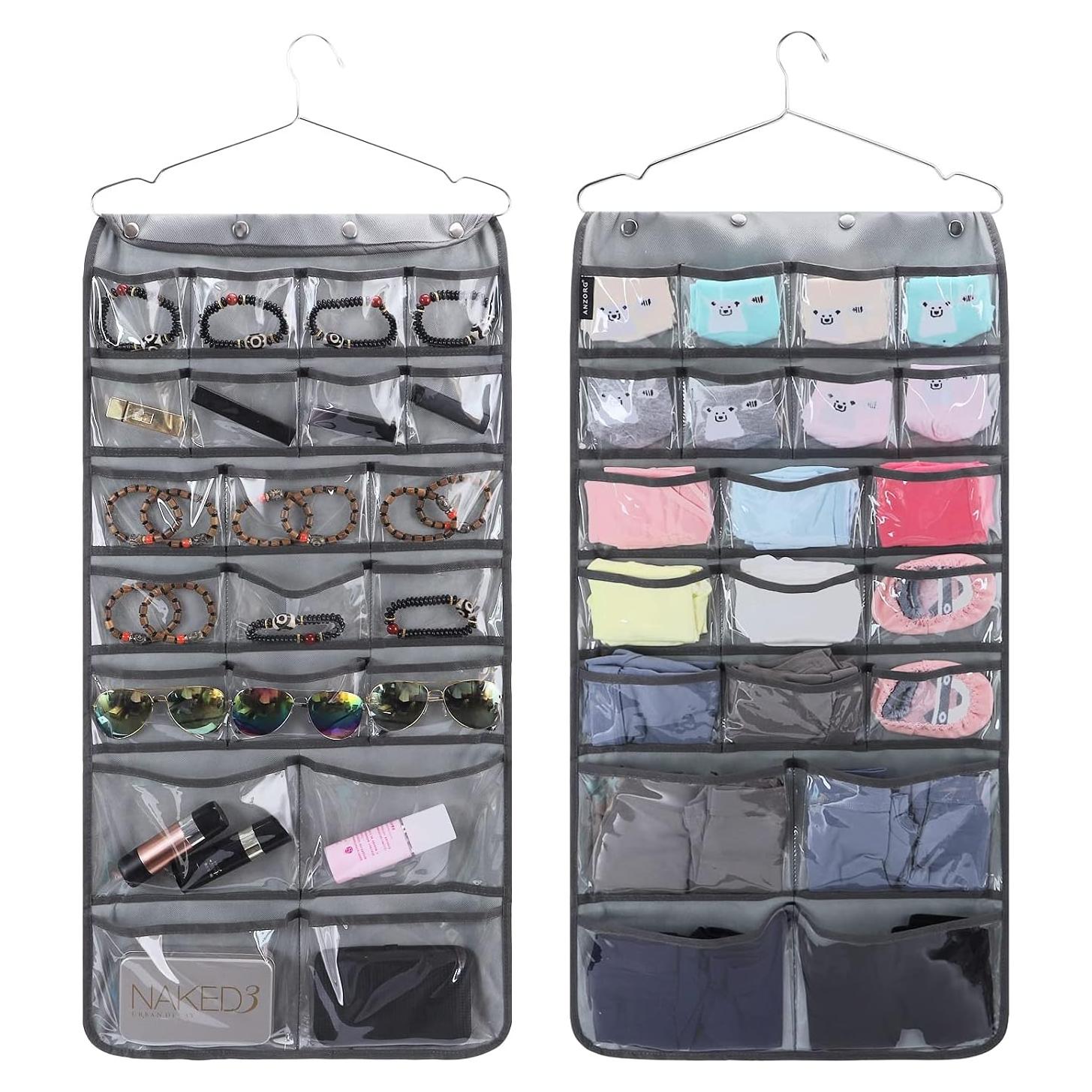 Organizador Colgante ANZORG para Joyería y Maquillaje 42 Bolsillos