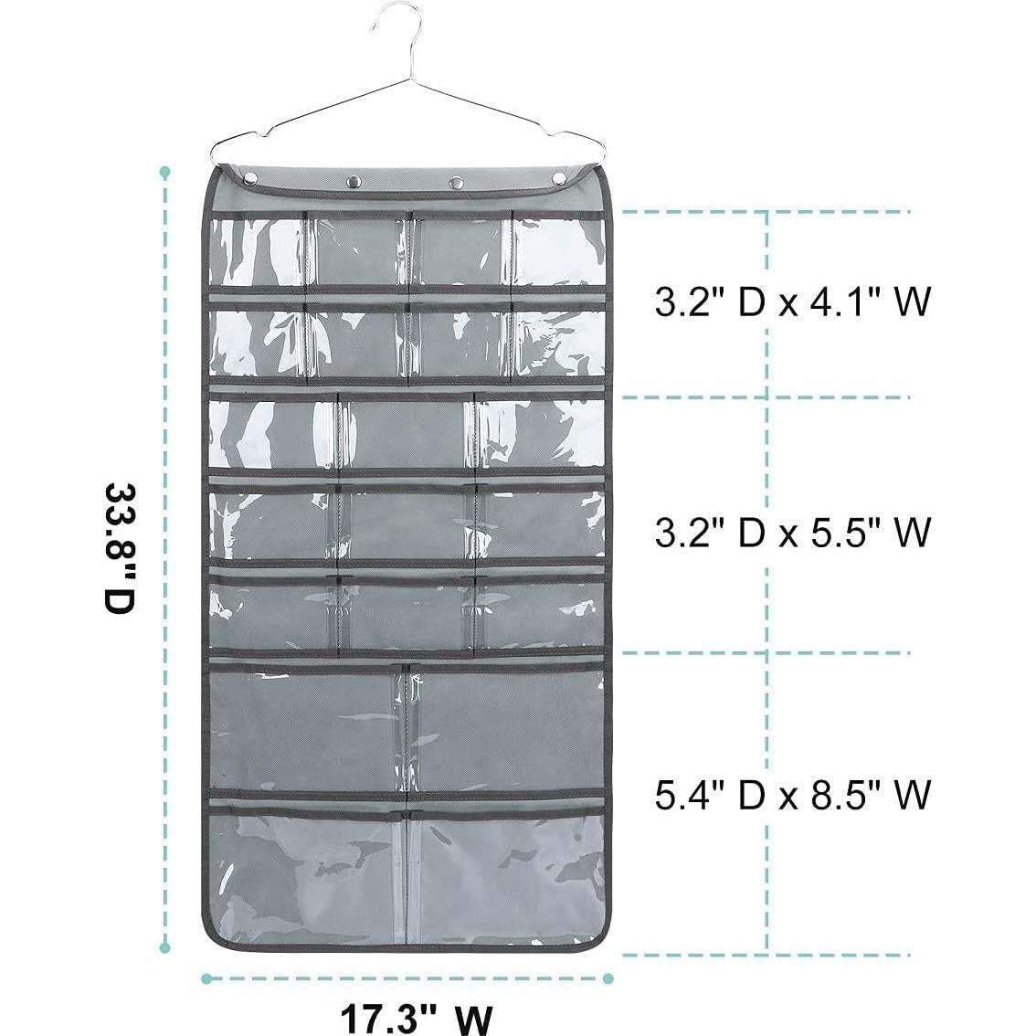Organizador Colgante ANZORG para Joyería y Maquillaje 42 Bolsillos