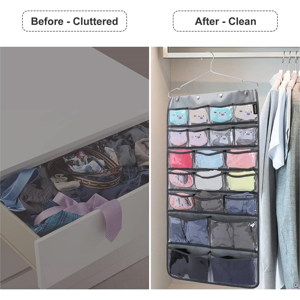 Organizador Colgante ANZORG para Joyería y Maquillaje 42 Bolsillos