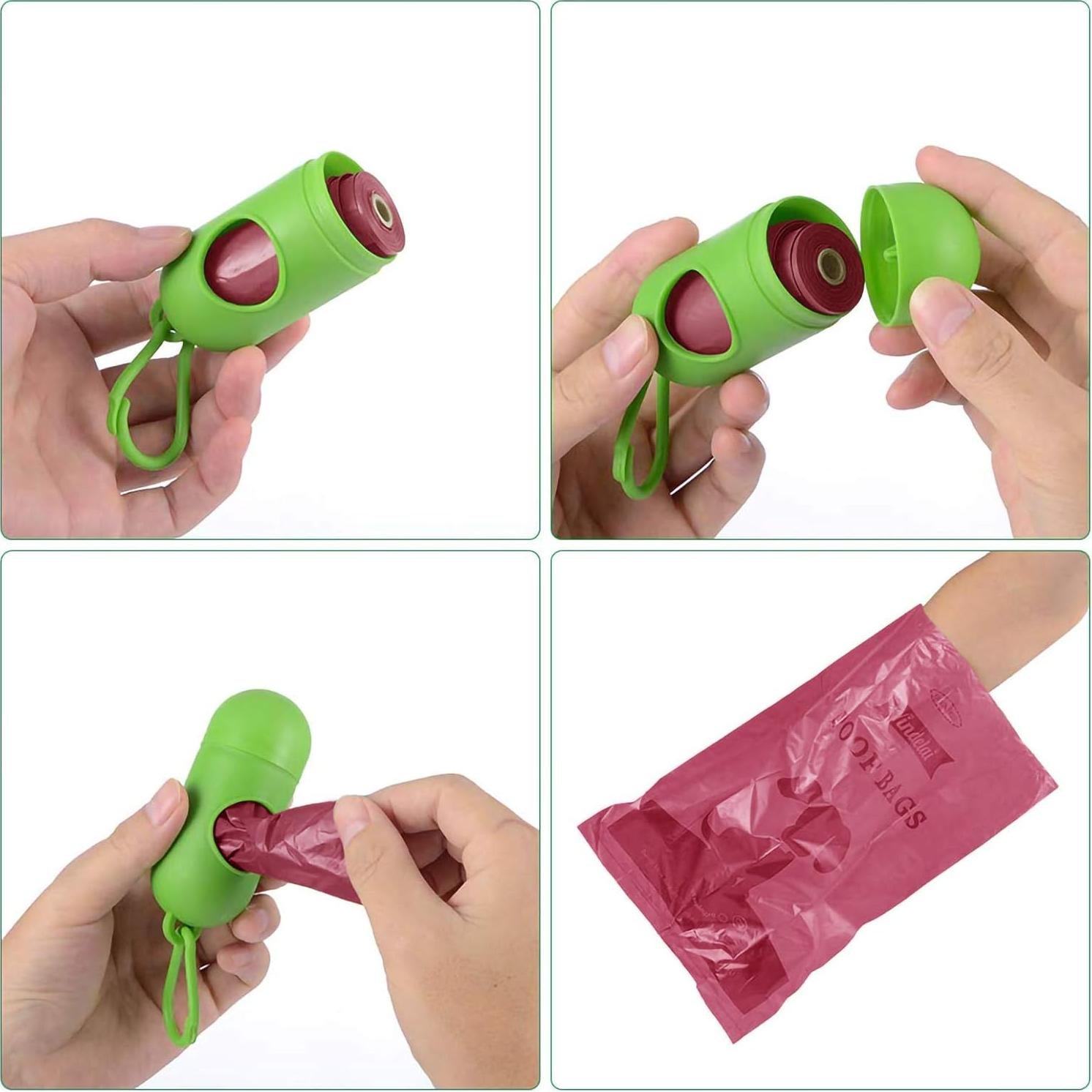 Bolsas de Excremento Biodegradables BOTEWO 390 Cuentas con Aroma