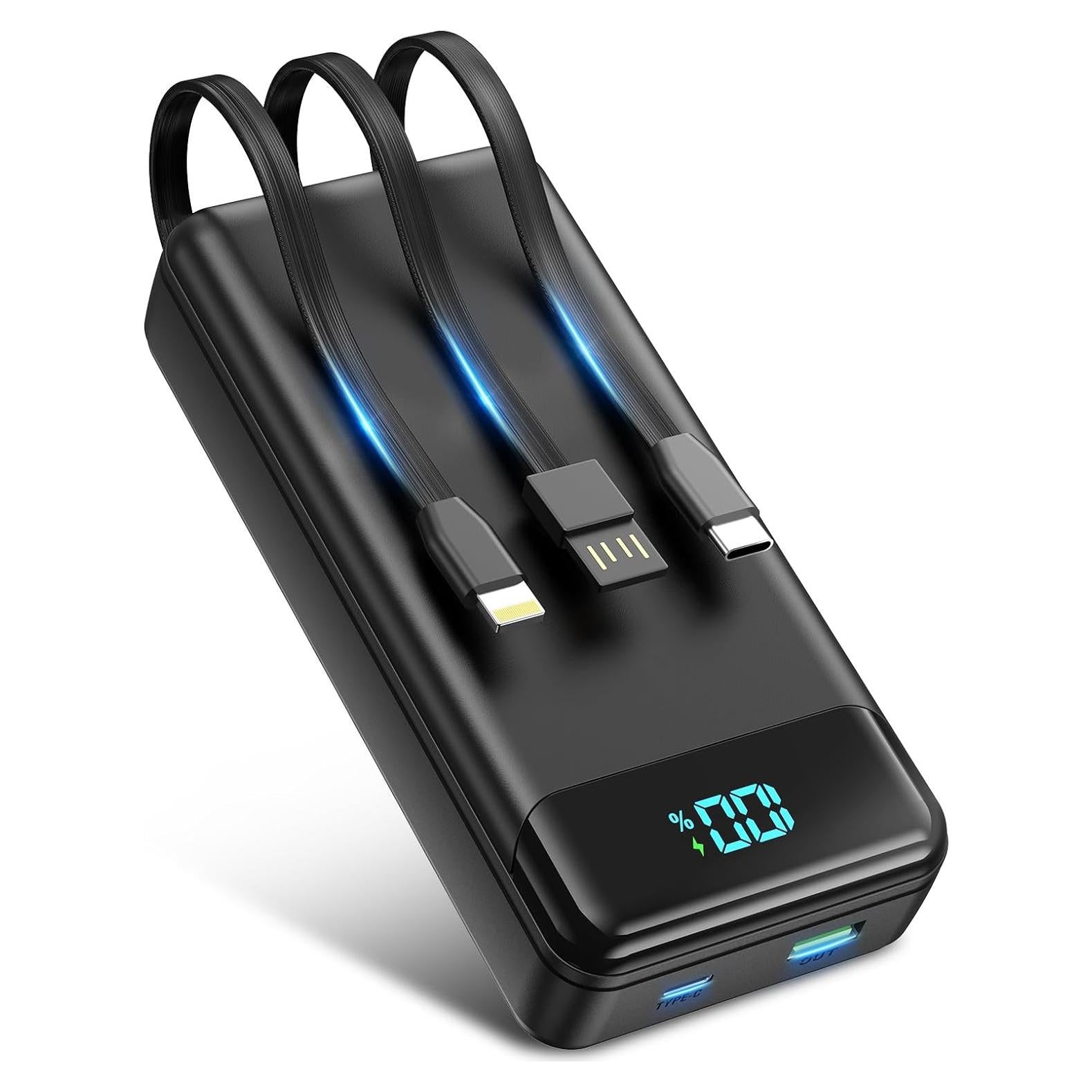Cargador Portátil 40000mAh Nacete con Carga Rápida PD 22.5W