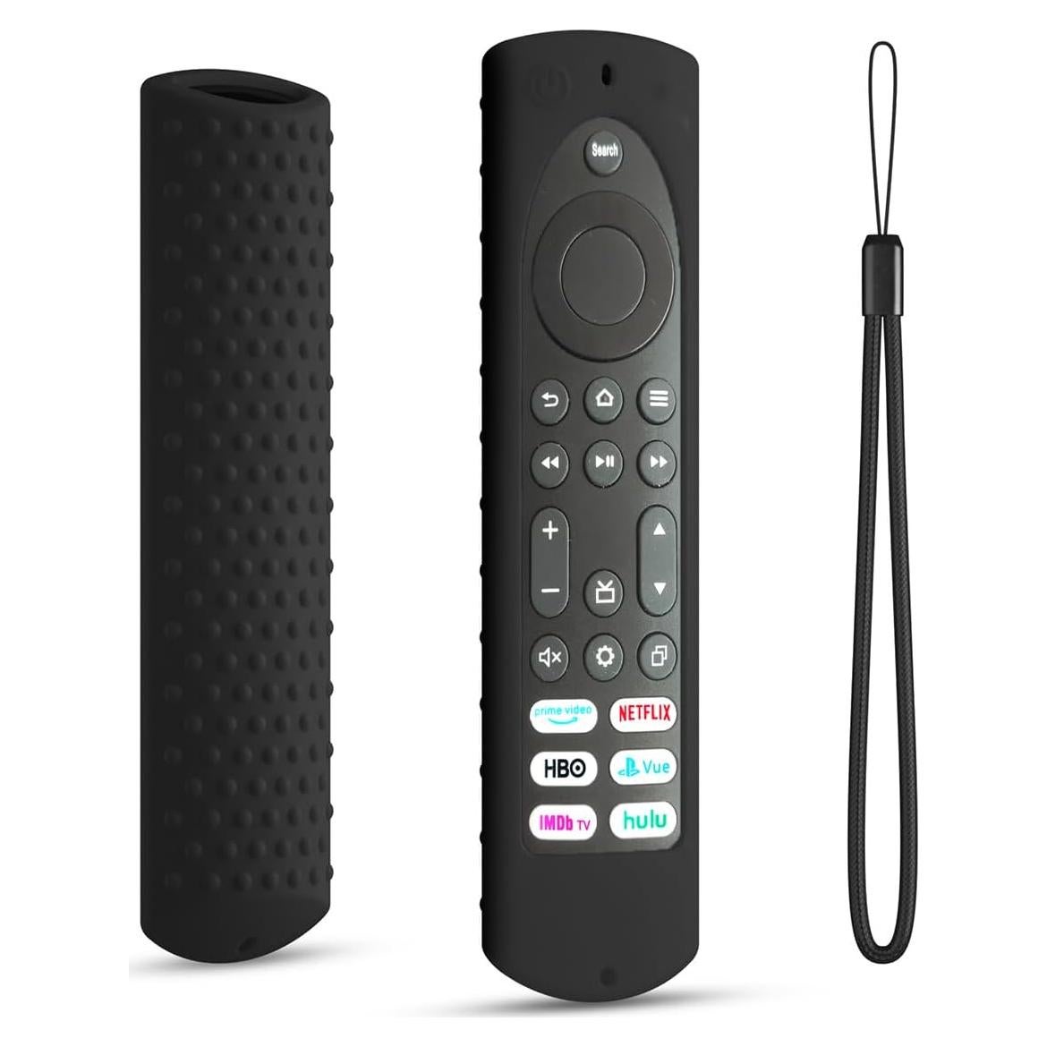 Funda de Silicona Antideslizante para Control Remoto Fire TV Stick 4K Max - DUOLAXMENG