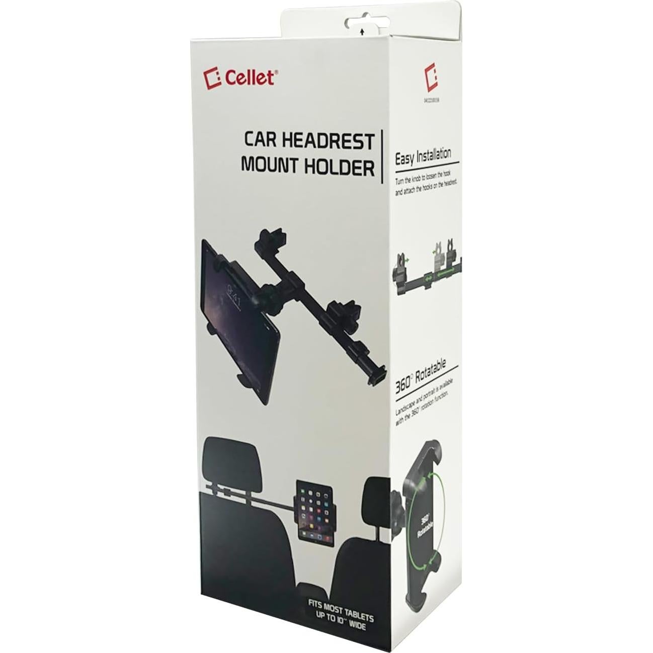 Soporte para Teléfono y Tablet Cellet PH360 Ajustable 10" Negro