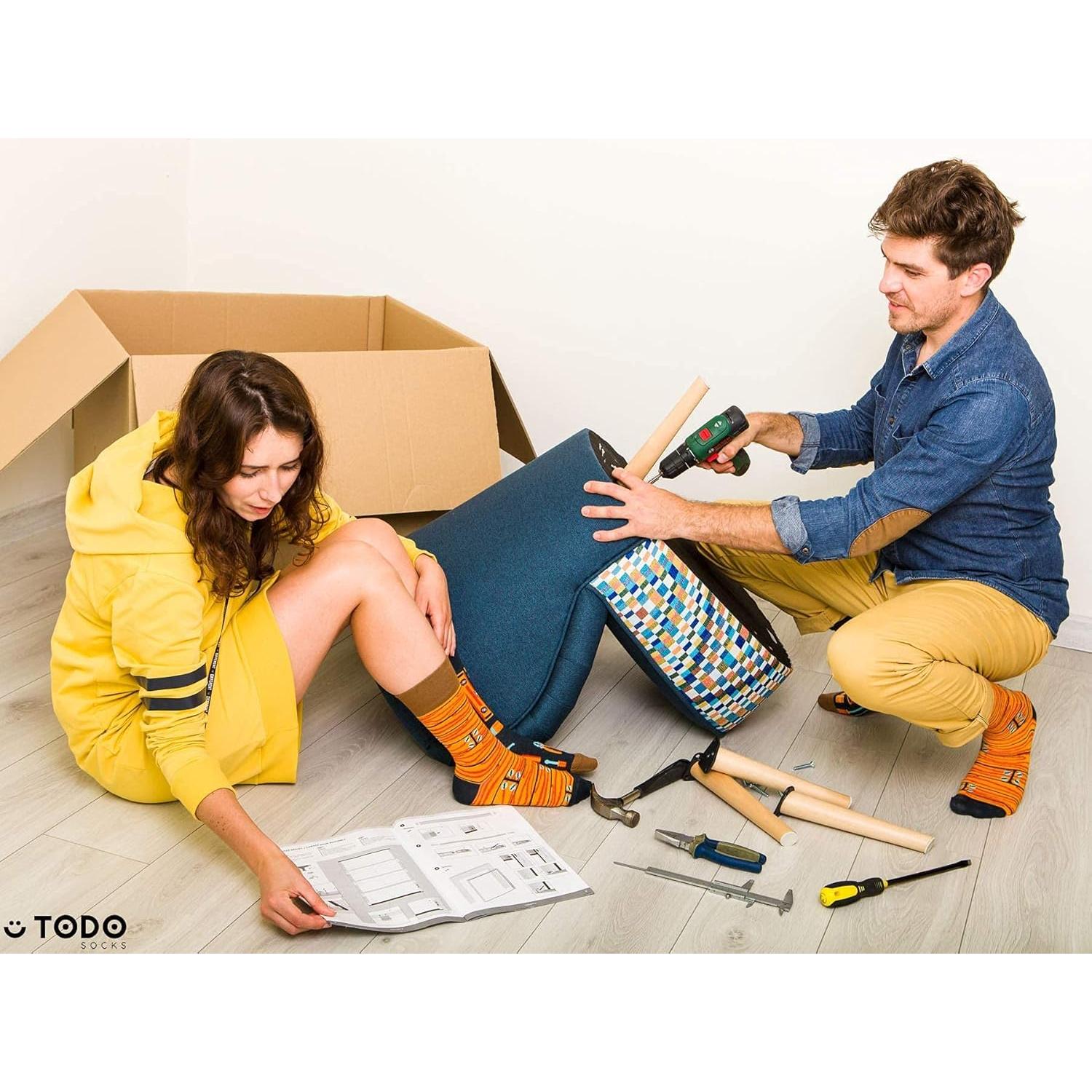 Calcetines Divertidos TODO para Hombres y Mujeres - Regalo Original