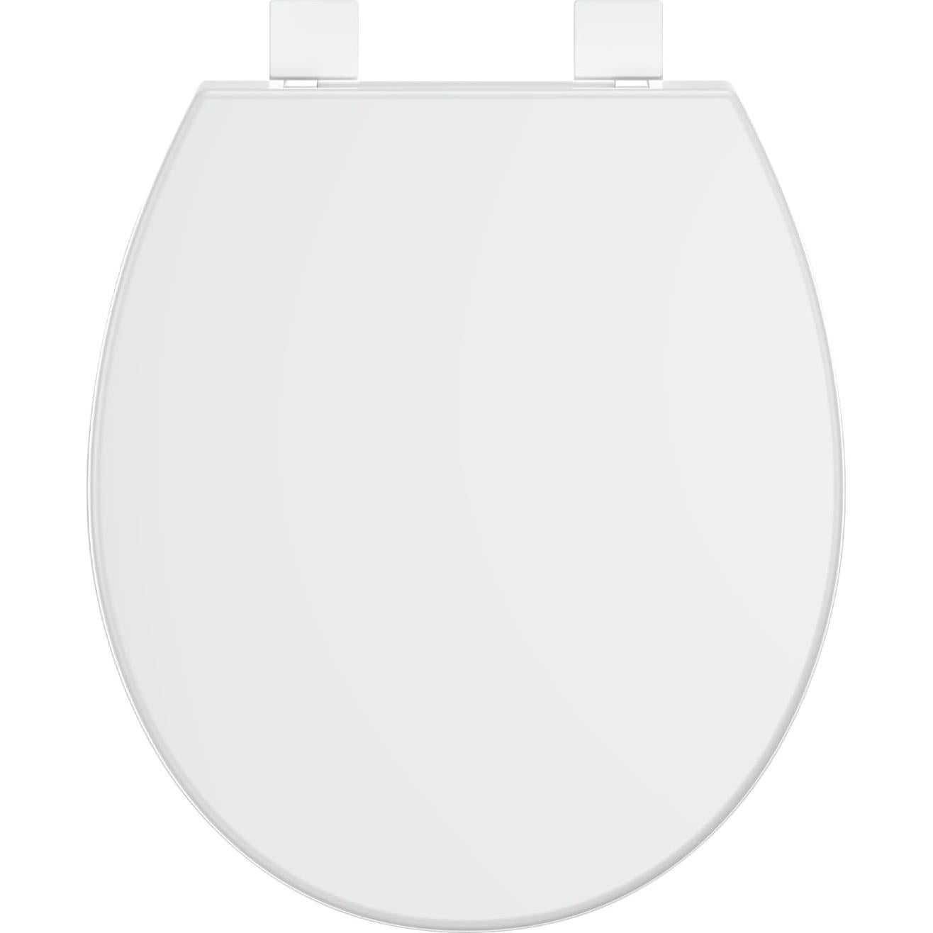 Asiento de Inodoro Redondo Homfan Blanco Liberación Rápida