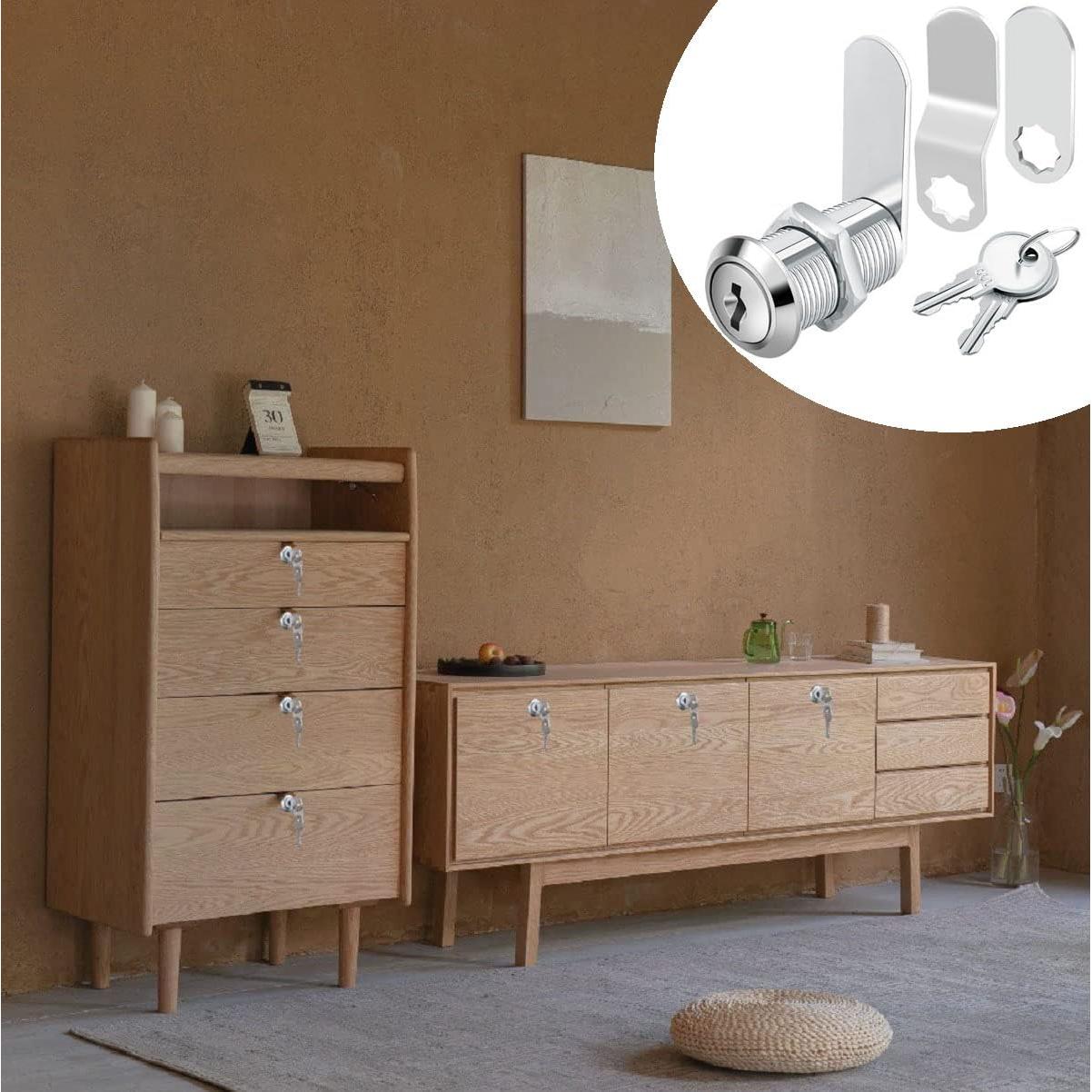 Cerradura de Cámara Zzbety para Gabinete 30mm con Llave Igual