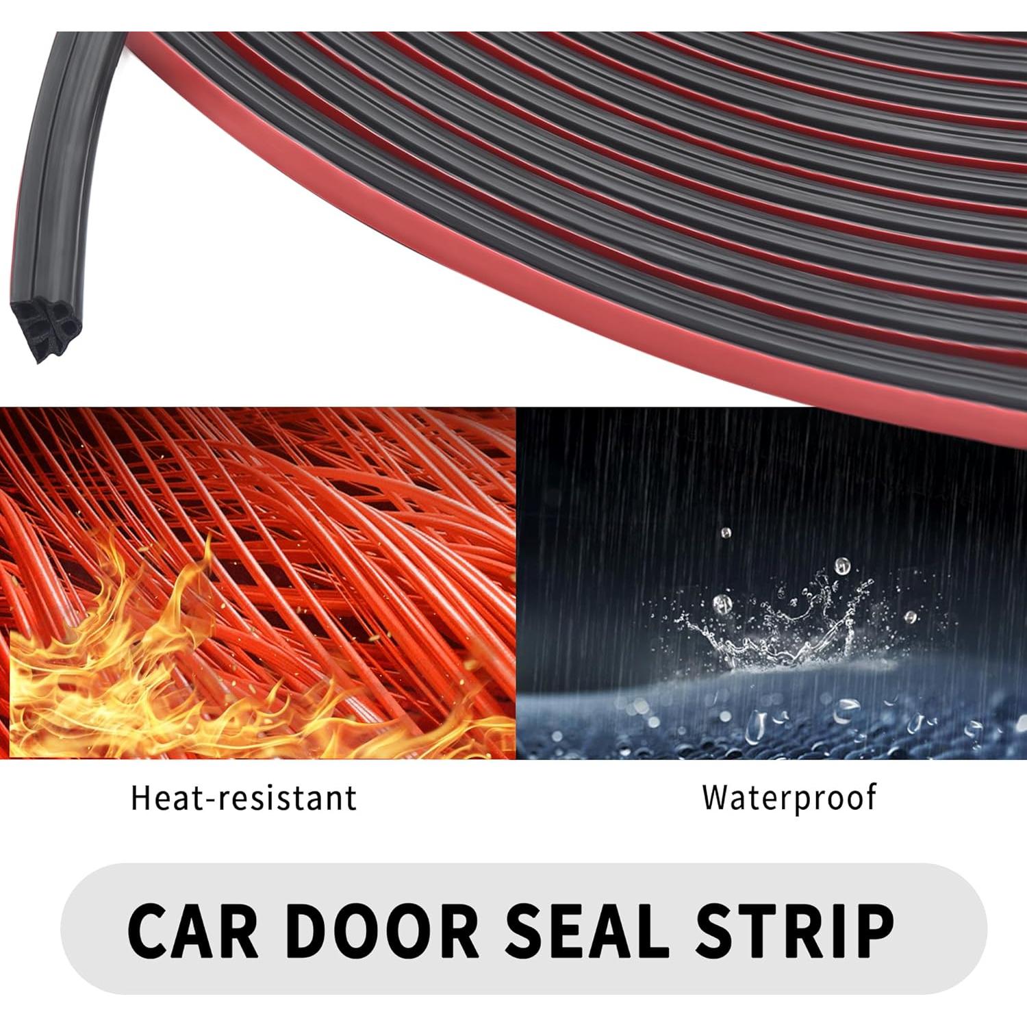 Tira de Sellado de Puerta de Automóvil Junecarp 5.0M Goma