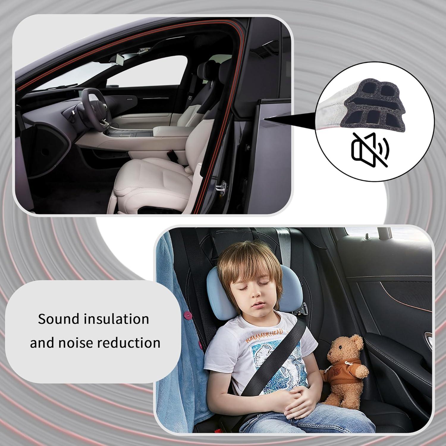 Tira de Sellado de Puerta de Automóvil Junecarp 5.0M Goma