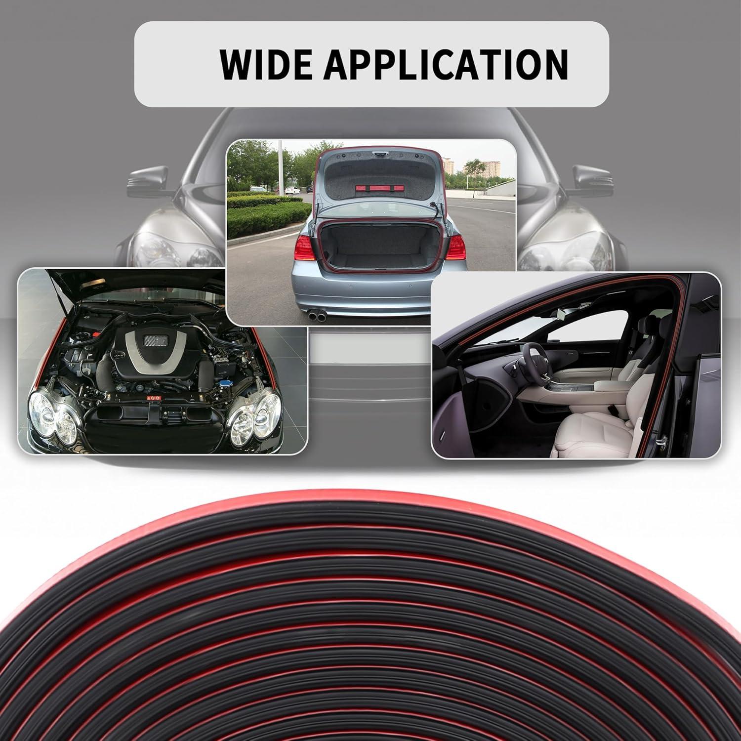 Tira de Sellado de Puerta de Automóvil Junecarp 5.0M Goma