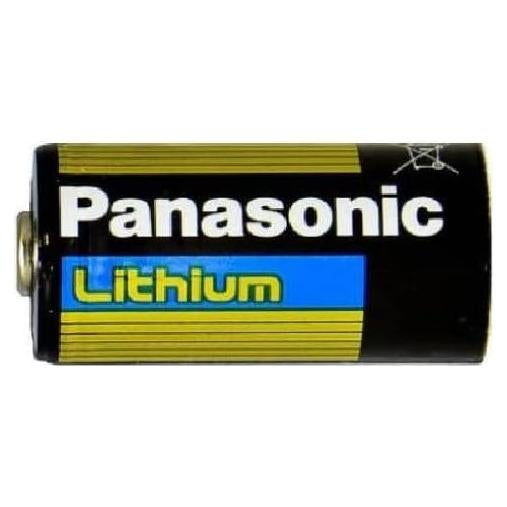 Batería de Litio CR123A Panasonic 3V 10g - 1 Unidad